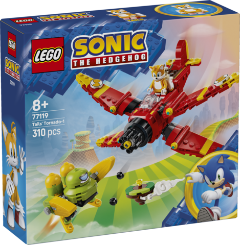LEGO Sonic the Hedgehog Tails' Tornado-1 77119