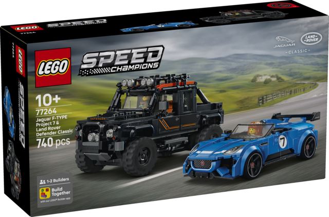 LEGO Speed Champions Jaguar & Land Rover 77264