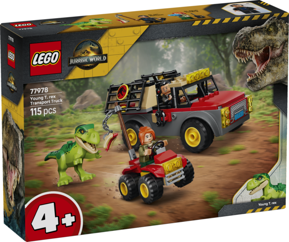 LEGO Jurassic World Ung T. rex-transportvogn 77978