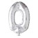 TAL FOLIE BALLON SØLV ASS 41 CM