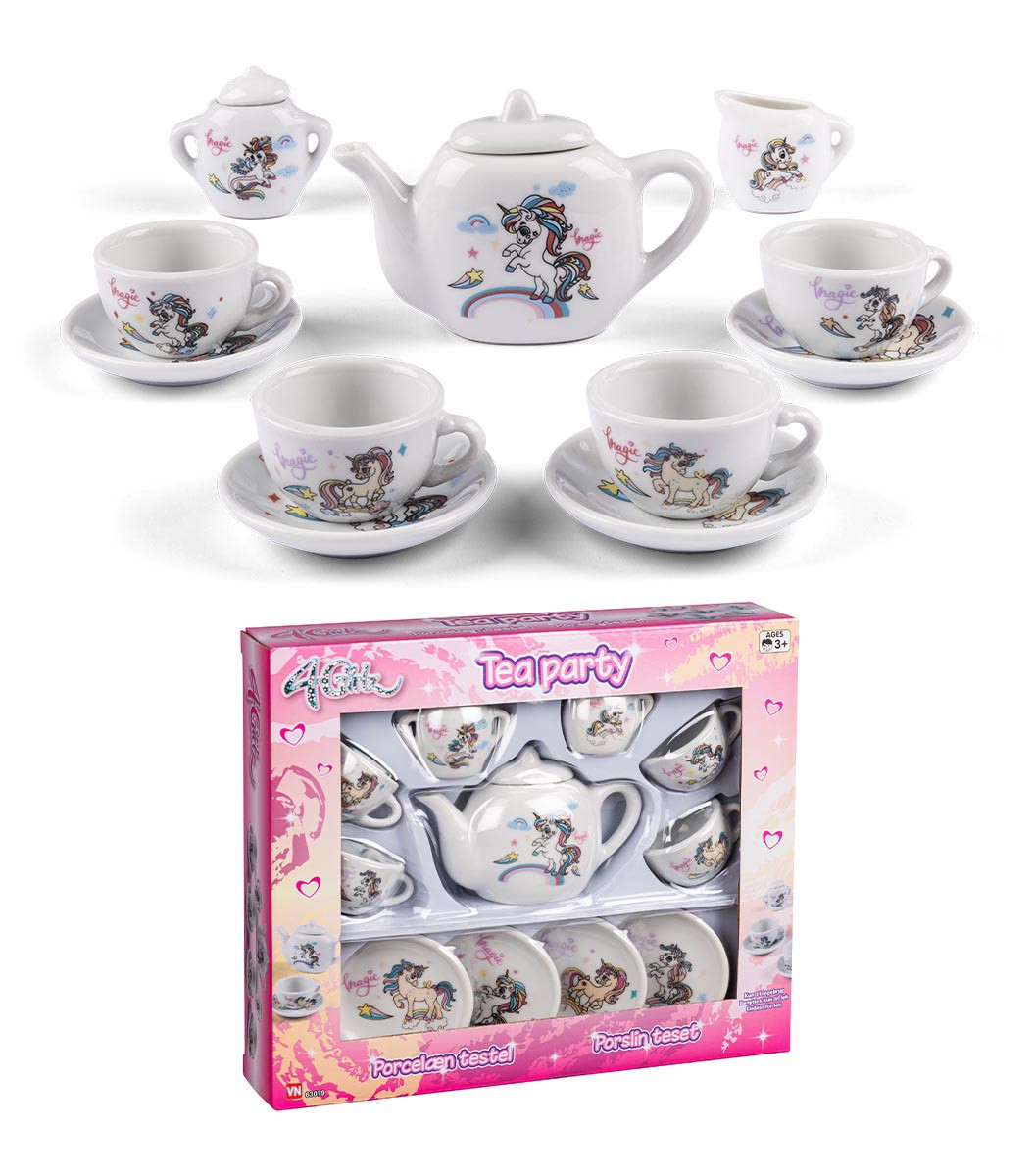 GIRLZ TESÆT I PORCELÆN 63079