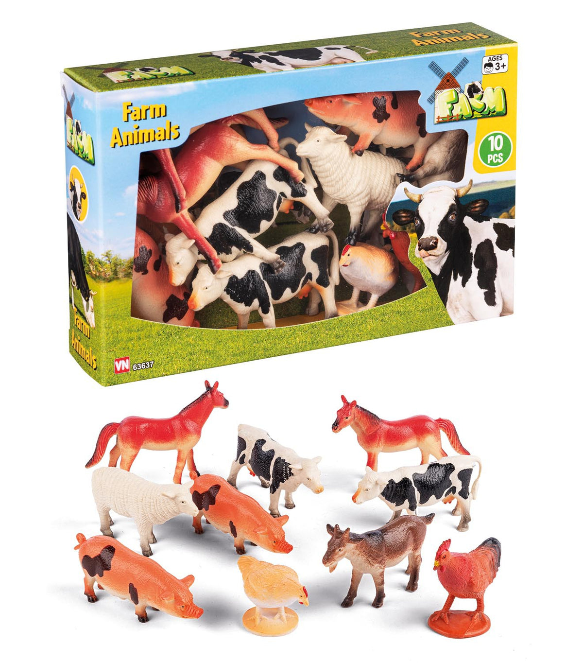 FARM DYR I BOX 10 DELE 63637