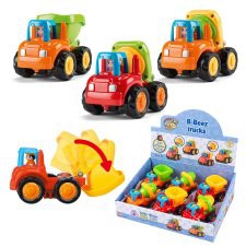 B-Beez Jr. Truck – Lastbil med Friktion i Assorterede Varianter 54003