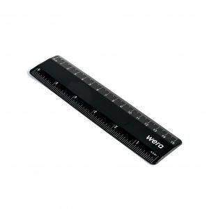 Wera Lineal 15cm Blød Sort
