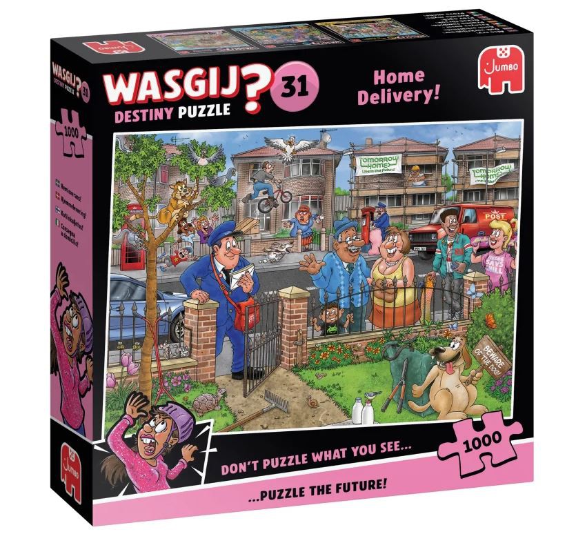 Wasgij Destiny 31 Home Delivery 1000 Brikker - 1110100805