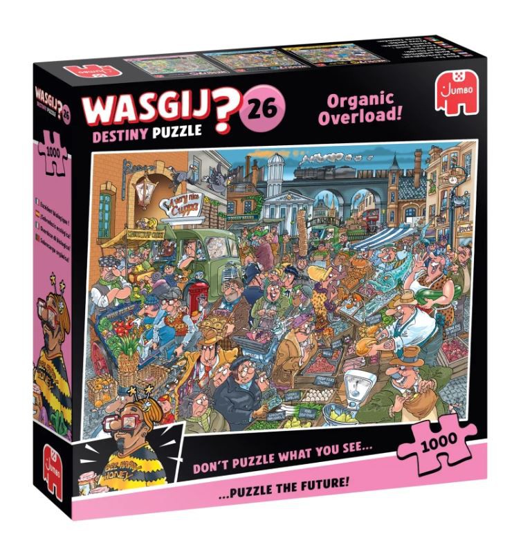 Wasgij Destiny 26 - Organic Overload! 1000 Brikker -1110100595