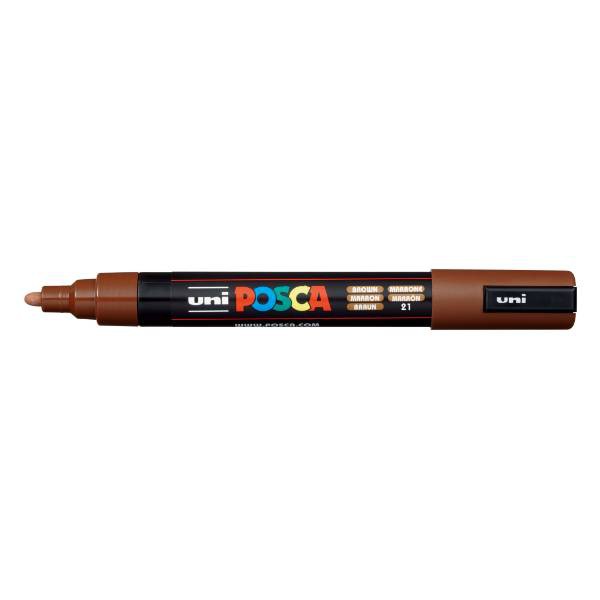 Uni POSCA Marker PC-5M Brun – 1,8-2,5 mm