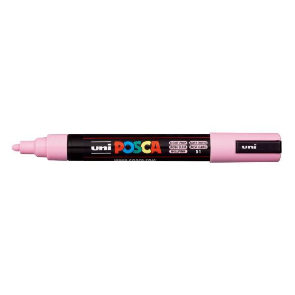 Uni POSCA Marker PC-5M Lyserød – 1,8-2,5 mm