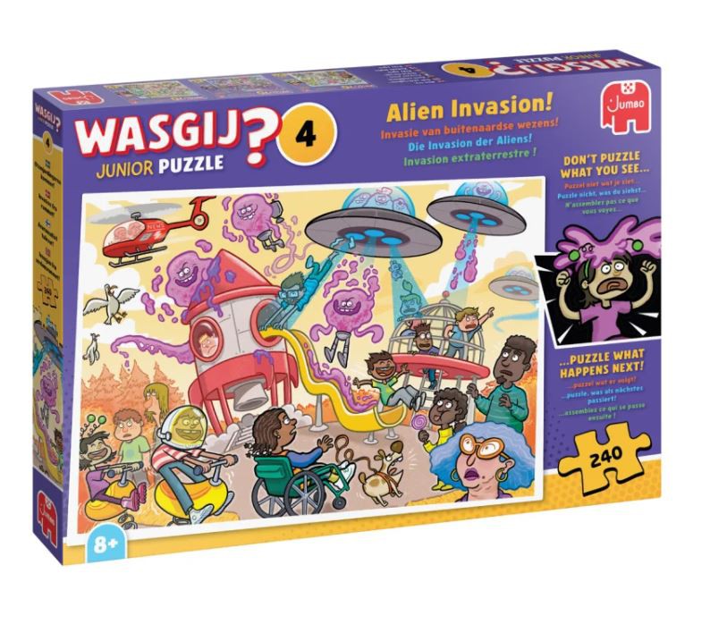 Wasgij Junior 4 - Alien Invasion! 240 Brikker