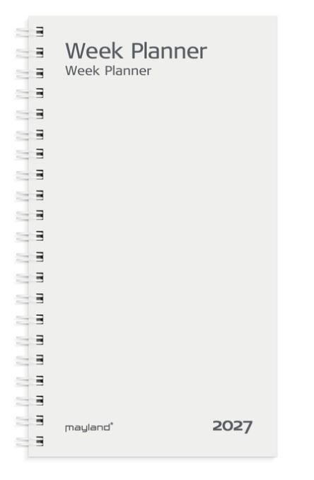 Week Planner Højformat Refill 2027 - 27088500