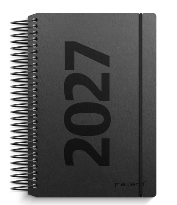 Mini Dagkalender 2027 – Matsort Genbrugskarton