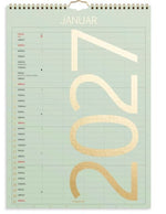 Mayland Familiekalender Color Lille 2027 – 5 Kolonner 27066120