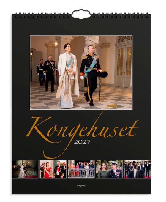 Mayland Vægkalender Kongehuset 2027 - 27066210