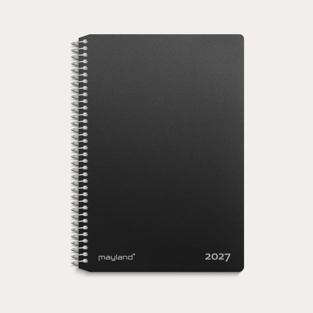 2-dages-kalender sort PP-plast 2027