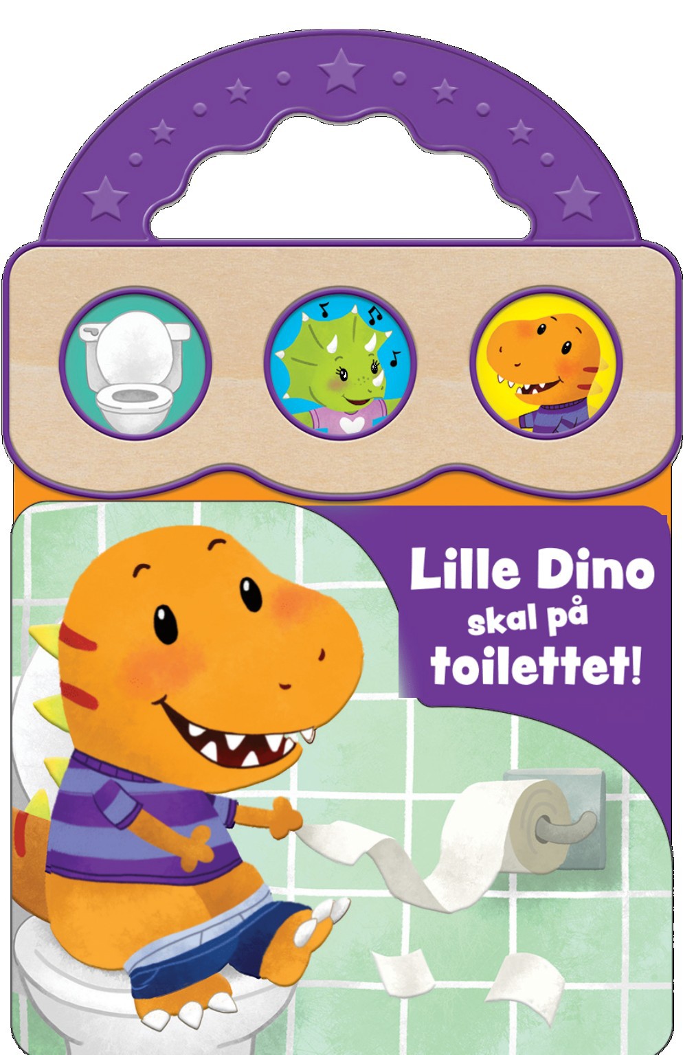 Lille Dino skal på toilettet! – Papbog