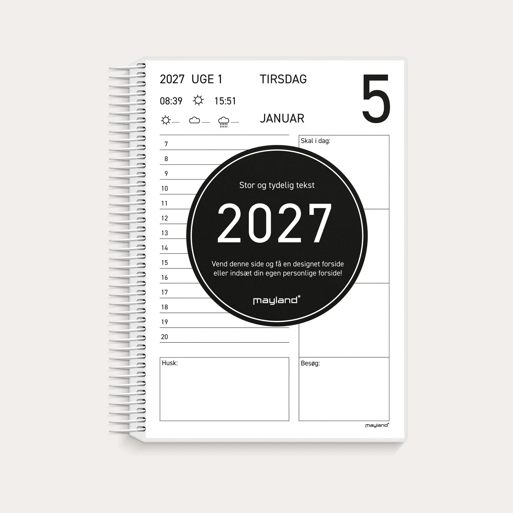 Mayland Seniorkalender 2027