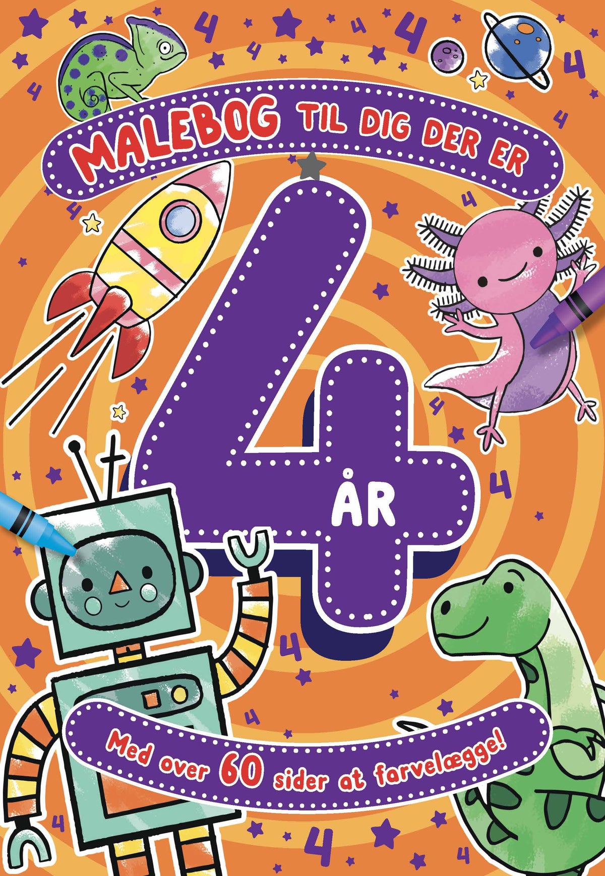 Malebog til dig der er 4 år