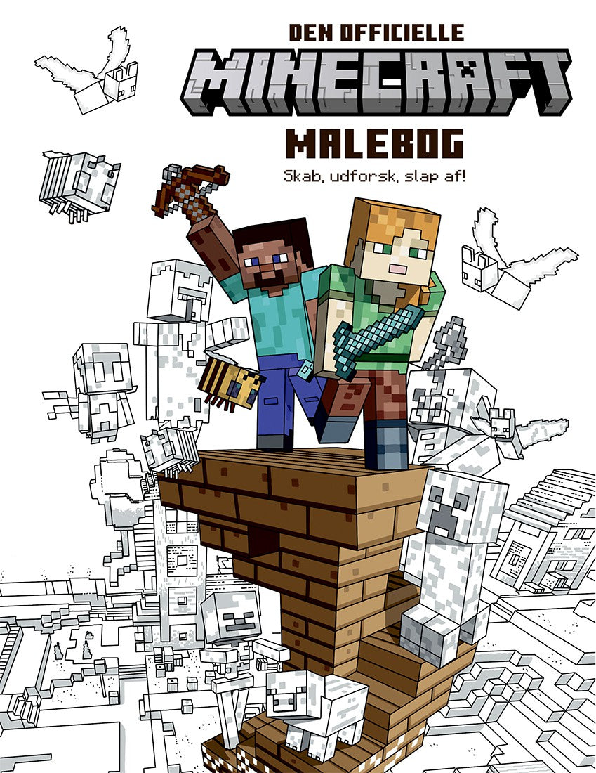 Minecraft malebog