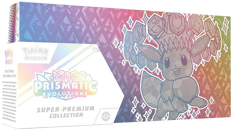 Pokémon Scarlet & Violet: Prismatic Evolutions – Super Premium Collection Eevee ex