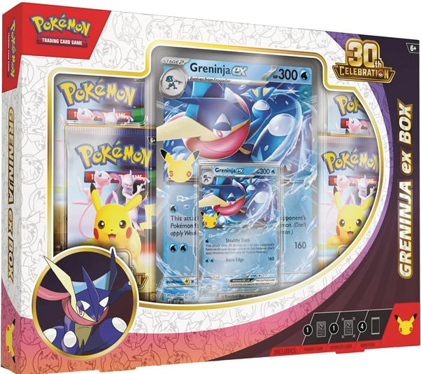 Pokémon Mega Evolution: 30th Celebration Greninja ex Collection