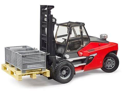 Bruder Linde gaffeltruck m. palle 02513