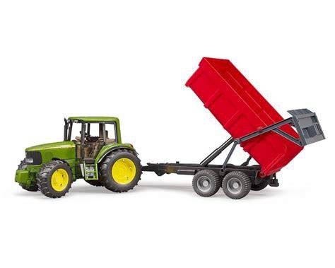 BRUDER JOHN DEERE 6920 M. TIPTRAILER 02057