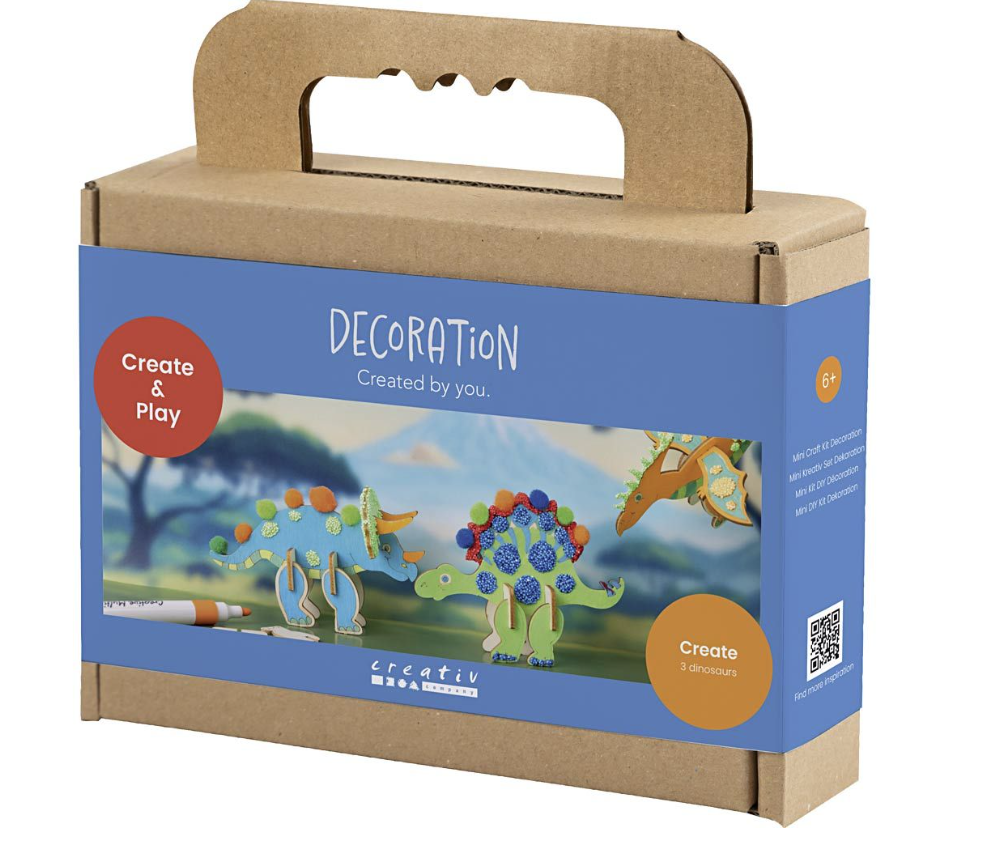 Mini DIY Kit Dekoration – Dinosaur 9772653
