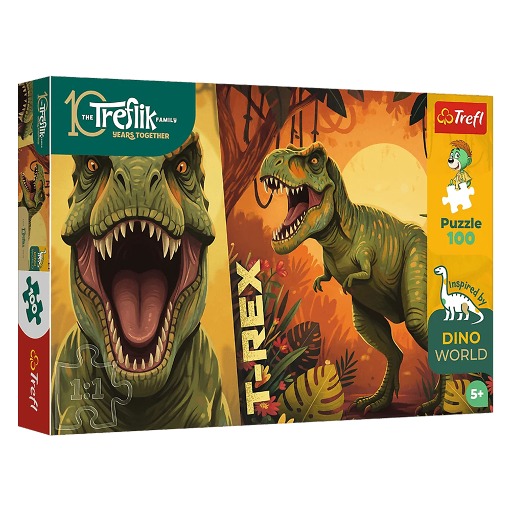 Trefl Inspired By Dino World – T-Rex – 100 brikker