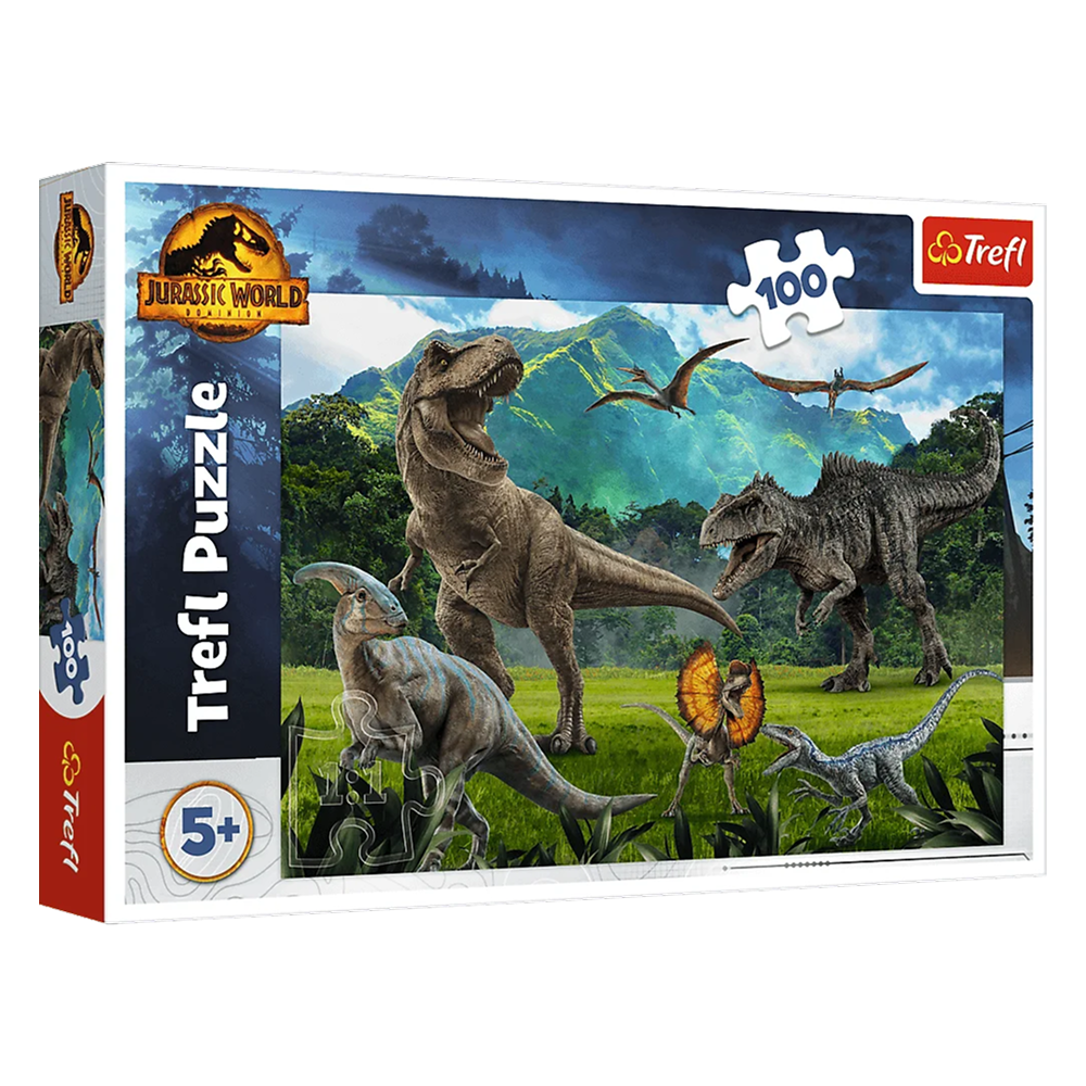 Jurassic World – Puslespil med 100 brikker