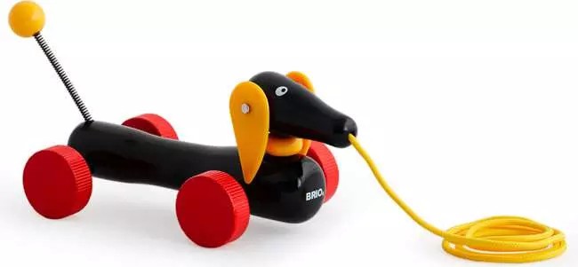 BRIO Dashsie, hund, pull along 30332