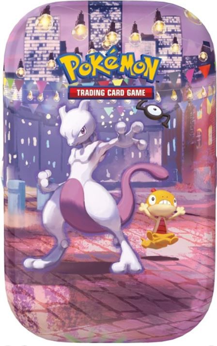 Pokémon Mega Evolution: 30th Celebration Mini Tin med Mewtwo & Scraggy - 8