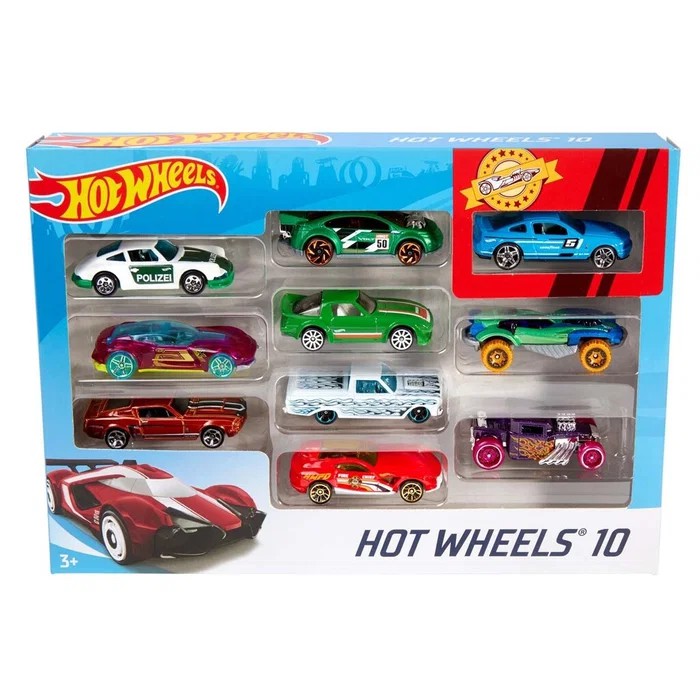 Hot Wheels Basics 10-Pack Ass