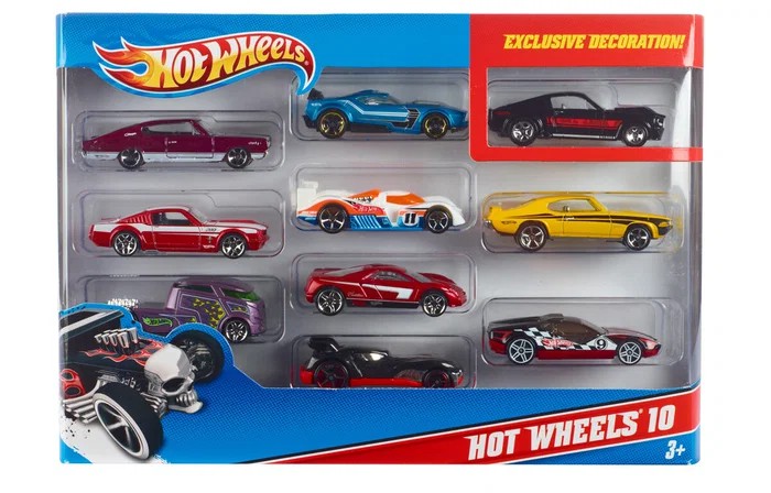 Hot Wheels Basics 10-Pack Ass