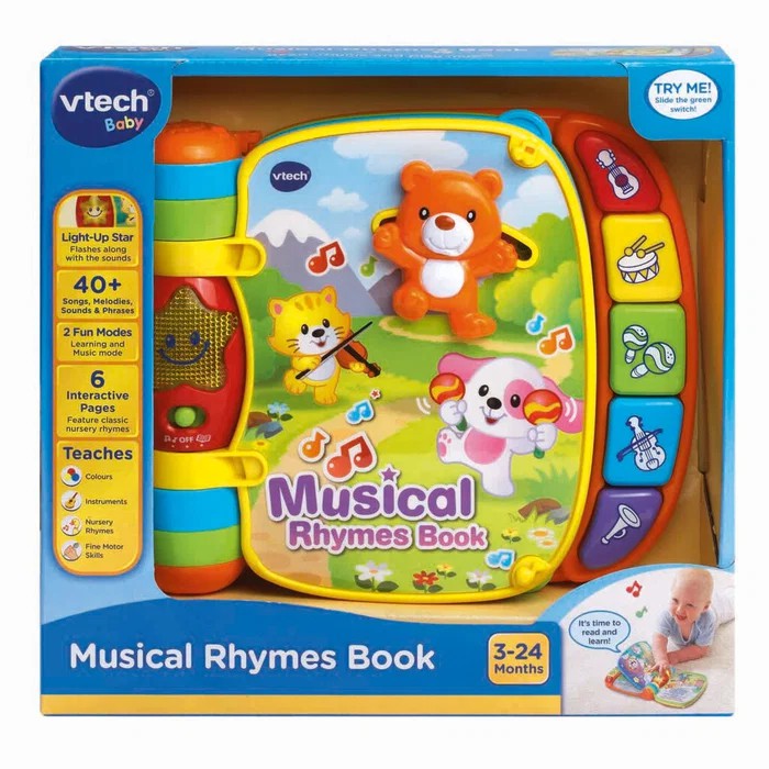 VTech Baby Musikbog med børnesange