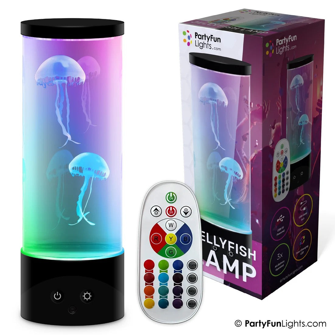 Jellyfish Lamp H: 30cm