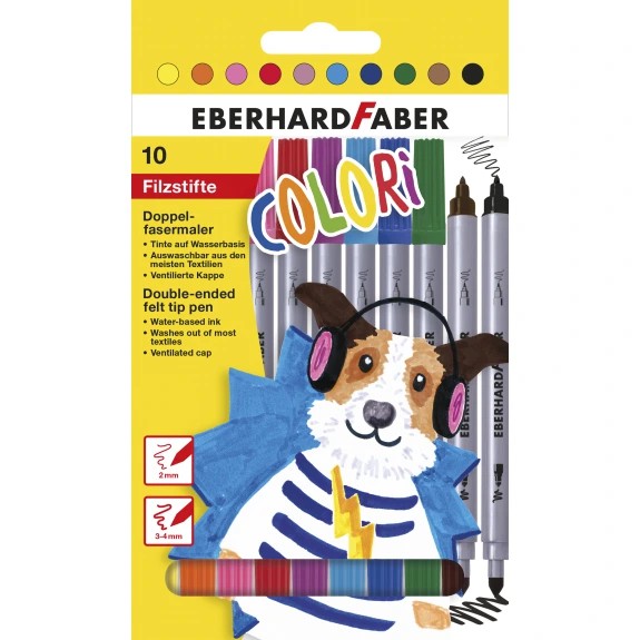 Eberhard Faber dobbelt-tusser 10 stk