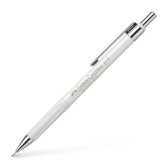 Faber-Castell TK-Fine stiftblyant 0,7 mm – hvid