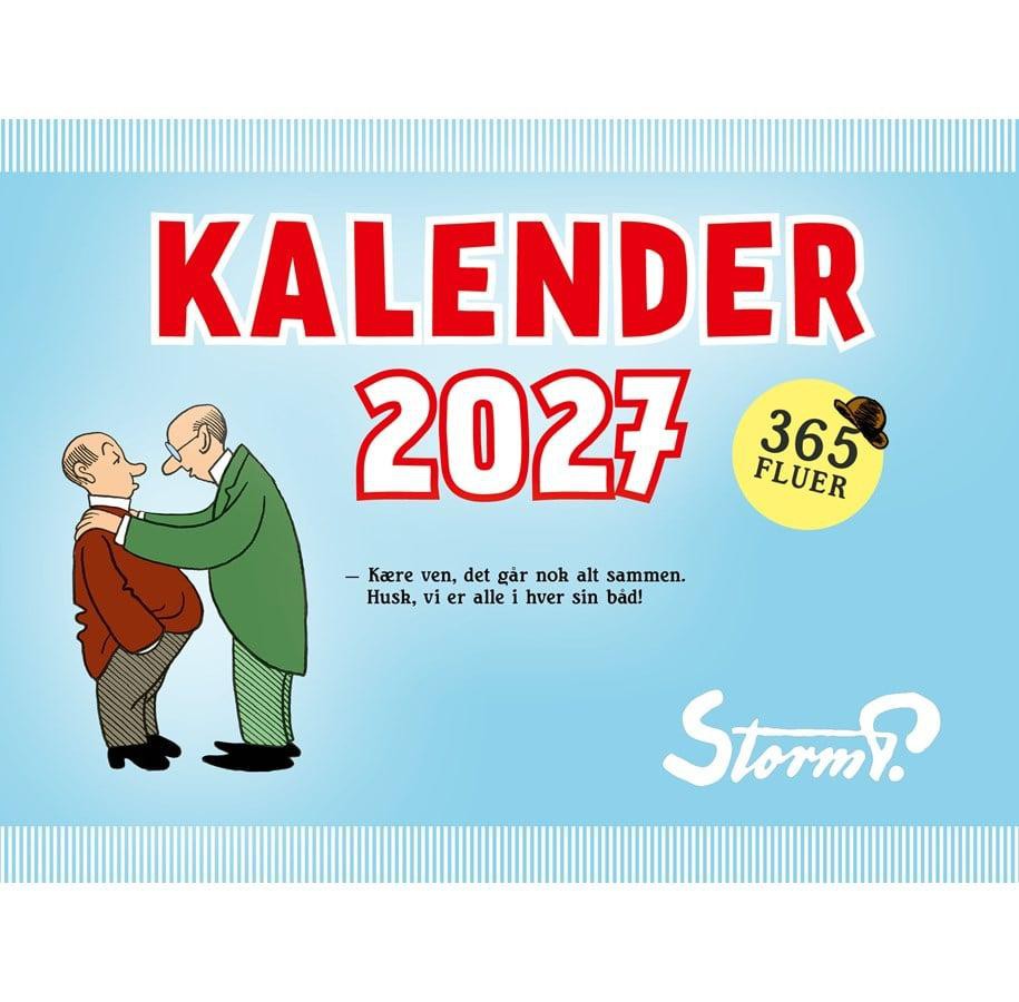 STORM P. KALENDER 2027 – 365 FLUER MED HUMOR OG FINURLIGHEDER