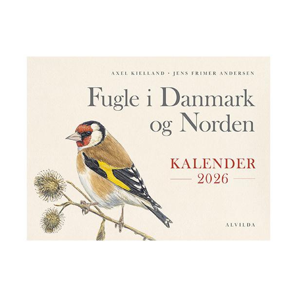 FUGLE I DANMARK OG NORDEN – KALENDER 2027 MED FLOTTE FUGLEMOTIVER