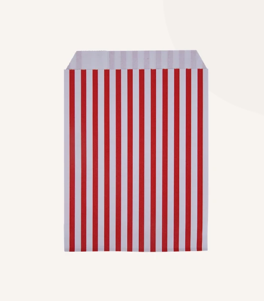 SLIKPOSER HVID/RØD – 130 X 180 MM – FSC – 10 STK.